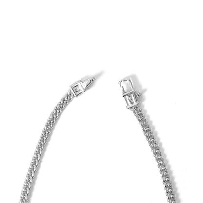 TOMWOOD トムウッド Curb Chain M -24.5 シルバー カーブチェーン ネックレス 100264 **