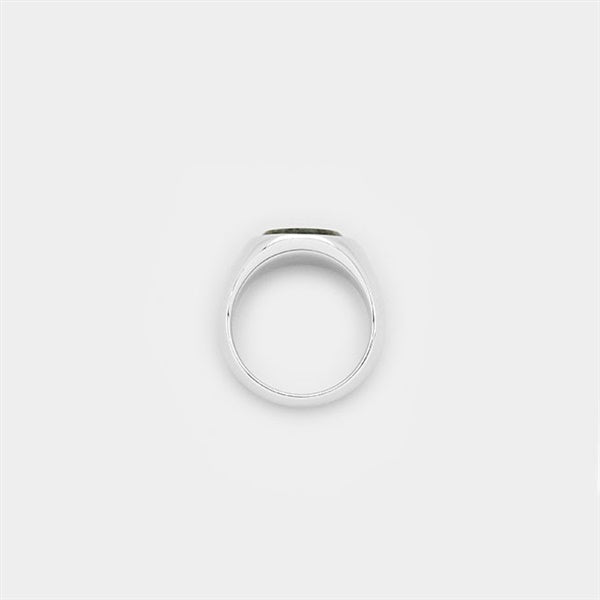 TOMWOOD トムウッド Oval Green Marble オーバル グリーンマーブル リング 100826 **