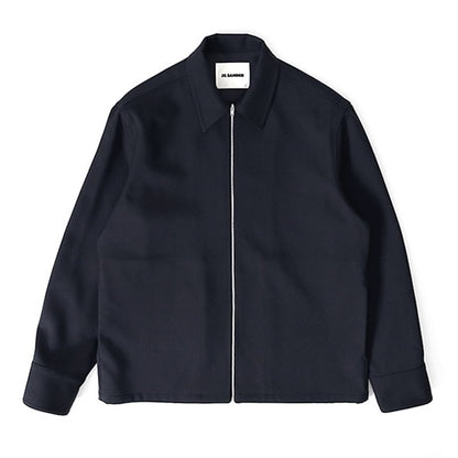 JIL SANDER ジルサンダー ウールギャバジン ジップジャッケット J22DL0249 J40002