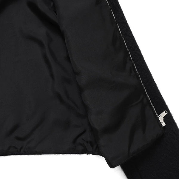 JIL SANDER ジルサンダー ウールモヘア ノーカラー ショートジャケット J21HG0104 J20060