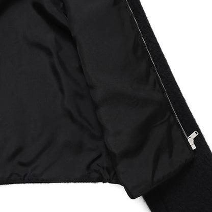 JIL SANDER ジルサンダー ウールモヘア ノーカラー ショートジャケット J21HG0104 J20060