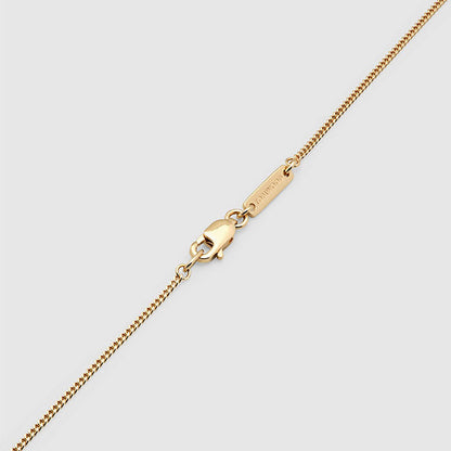 TOMWOOD Jil Chain Necklace Gold 18inch 101600