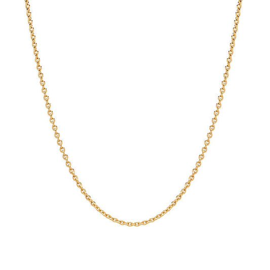 TOMWOOD Ada Chain Super Slim Necklace Gold 18inch 101900