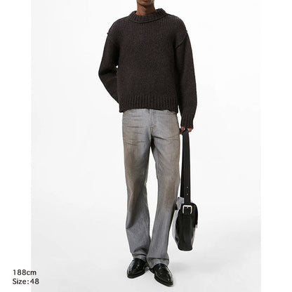 OUR LEGACY MOCK ROUNDNECK SWATER M4263MB