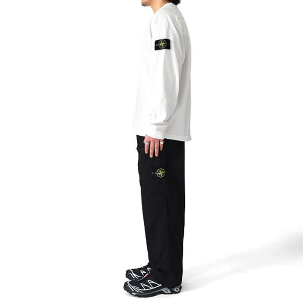 ストーンアイランド 白スウェット STONE ISLAND（ストーン アイランド