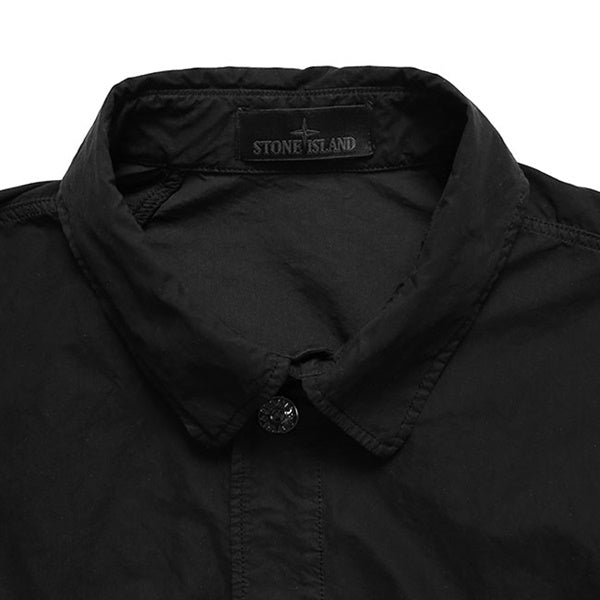 STONE ISLAND GHOST ストーンアイランド ゴースト DAVID LIGHT-TC ガーメントダイ ショート コーチジャケット 4100036
