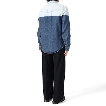 MARNI マルニ グラデーション ウエスタン デニムシャツ CUJU0031A1 USCY67