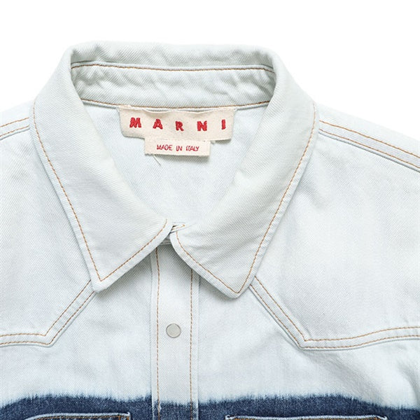 MARNI マルニ グラデーション ウエスタン デニムシャツ CUJU0031A1 USCY67