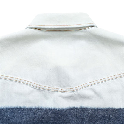 MARNI マルニ グラデーション ウエスタン デニムシャツ CUJU0031A1 USCY67