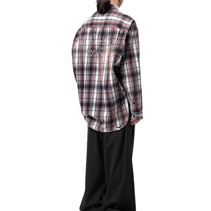 Maison MIHARA YASUHIRO ミハラヤスヒロ ヴィンテージライク チェックシャツ J16SH181
