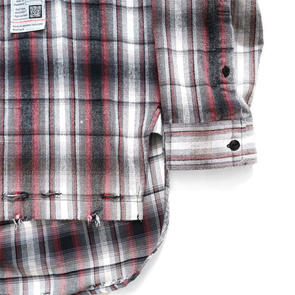Maison MIHARA YASUHIRO ミハラヤスヒロ ヴィンテージライク チェックシャツ J16SH181