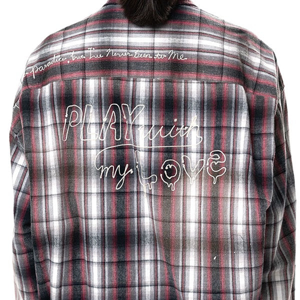 Maison MIHARA YASUHIRO ミハラヤスヒロ ヴィンテージライク チェックシャツ J16SH181
