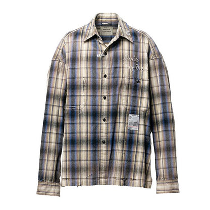 Maison MIHARA YASUHIRO ミハラヤスヒロ ヴィンテージライク チェックシャツ J16SH181