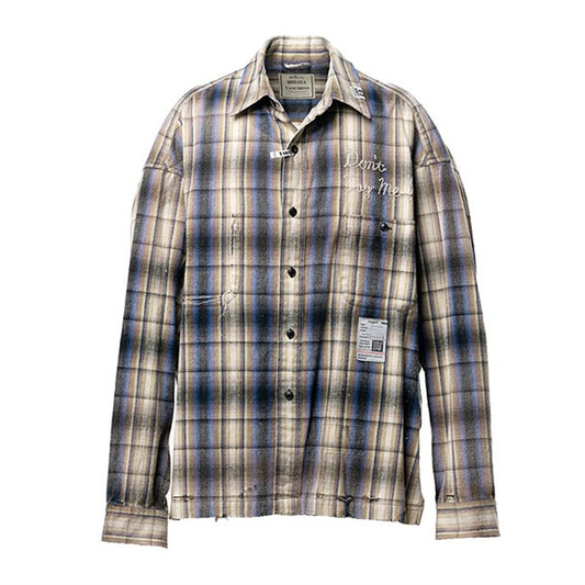Maison MIHARA YASUHIRO ミハラヤスヒロ ヴィンテージライク チェックシャツ J16SH181