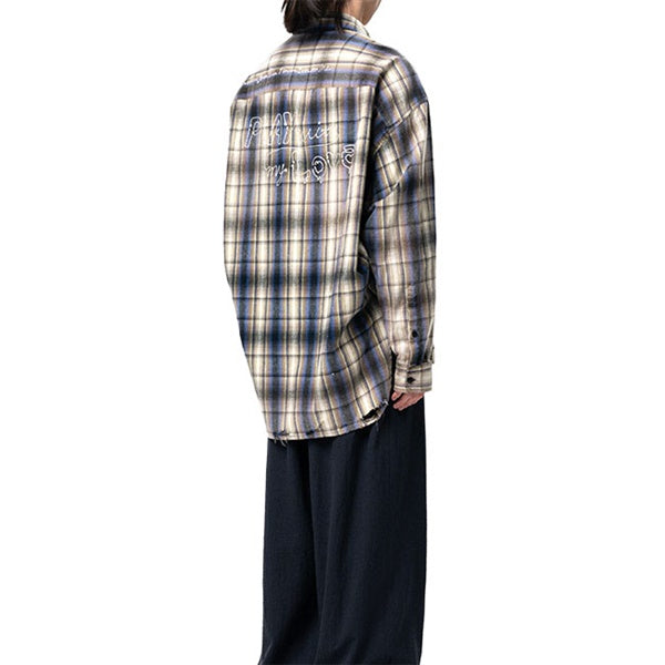 Maison MIHARA YASUHIRO ミハラヤスヒロ ヴィンテージライク チェックシャツ J16SH181