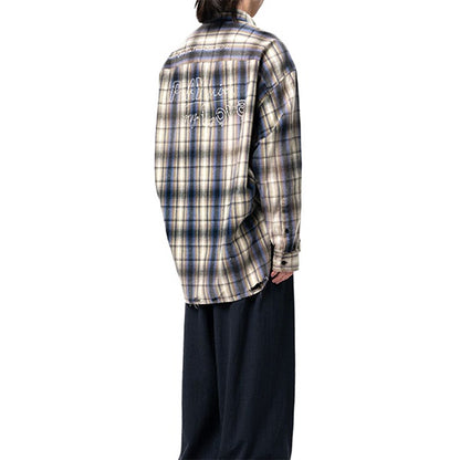 Maison MIHARA YASUHIRO ミハラヤスヒロ ヴィンテージライク チェックシャツ J16SH181