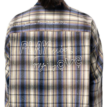 Maison MIHARA YASUHIRO ミハラヤスヒロ ヴィンテージライク チェックシャツ J16SH181