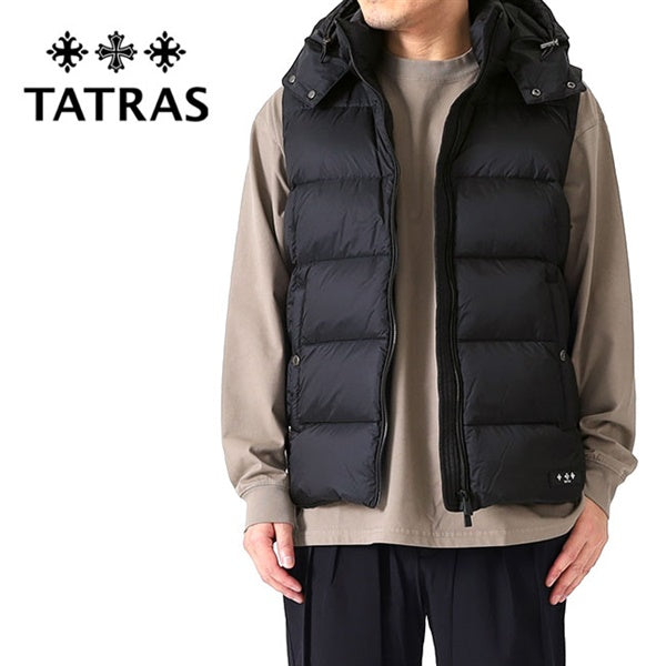 TATRAS タトラス POSEIDONE ポセイドーネ フード付き ダウンベスト MTAT24A4842