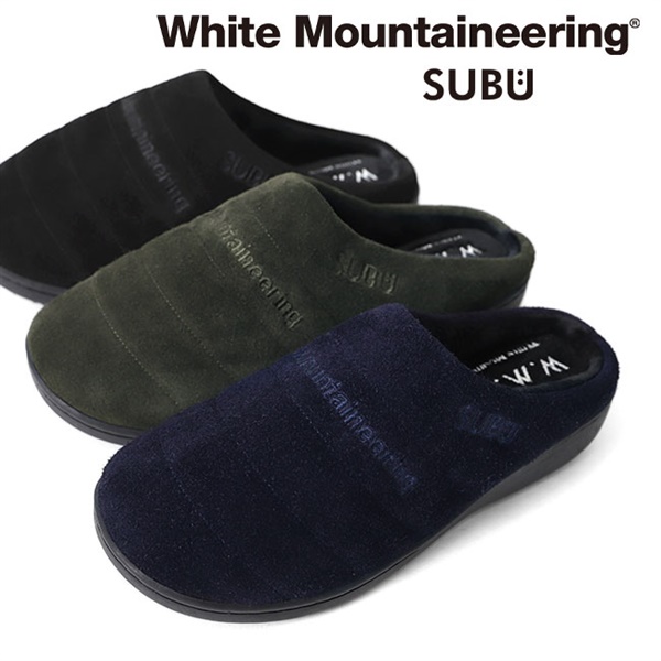 [TIME SALE] White Mountaineering × SUBU コラボ スエード ウィンターサンダル BC2273818