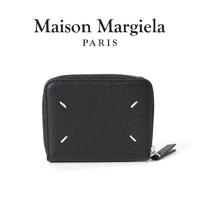 Maison Margiela メゾンマルジェラ レザー ジップアラウンド 二つ折り ミニウォレット SA3UI0006 P4745