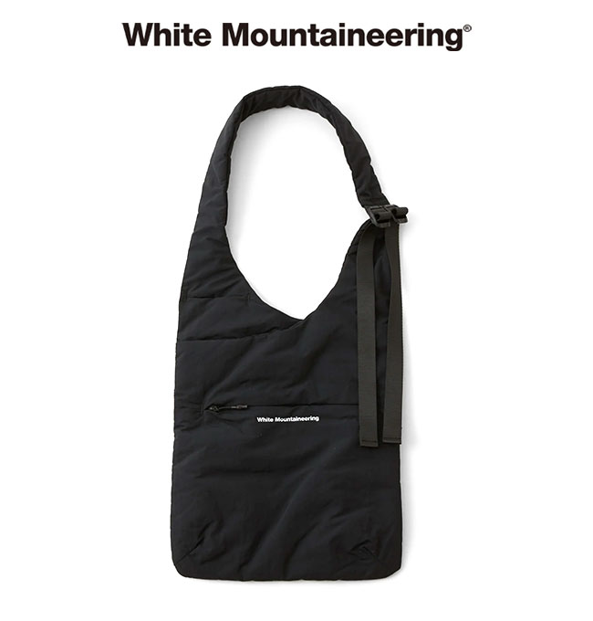 White Mountaineering ホワイトマウンテニアリング ナイロンタッサー 2WAY ショルダーバッグ WM2371804