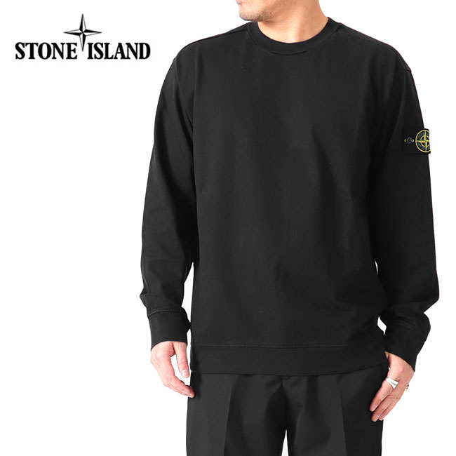 Stone Island ストーンアイランド ガーメントダイ スウェット ロンT 101563750