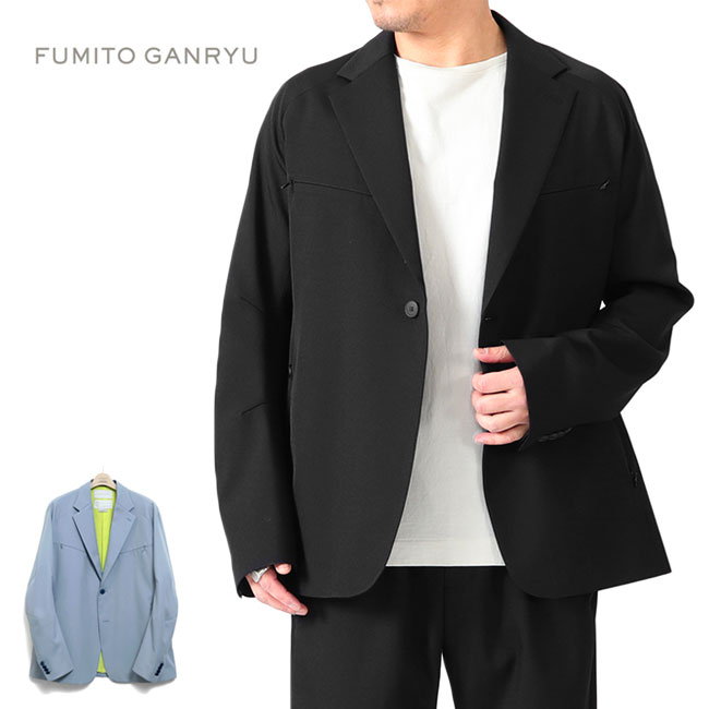 FUMITO GANRYU フミトガンリュウ 3Dカット テーラードジャケット Fu9-Ja-01