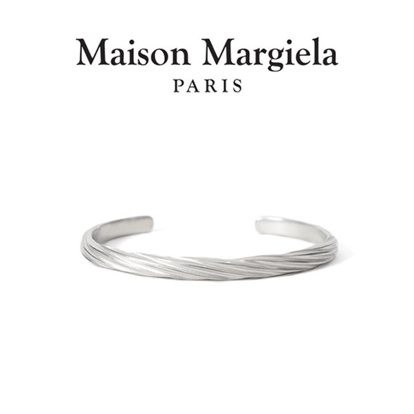 Maison Margiela メゾンマルジェラ シルバー タイムレス カフ バングル SM1UY0076 SV0197