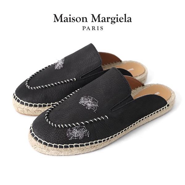 [SALE] Maison Margiela メゾンマルジェラ エスパドリーユ レザー サンダル S57WX0082 P5402