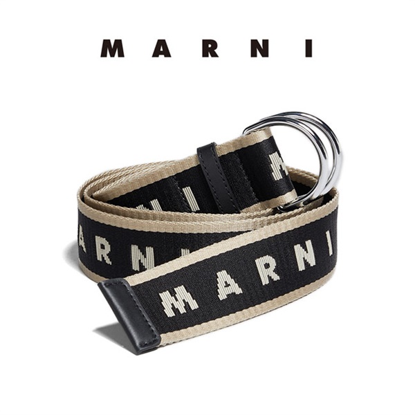 MARNI マルニ ネームロゴ スライダー リングベルト CNMI0044U0 P5333
