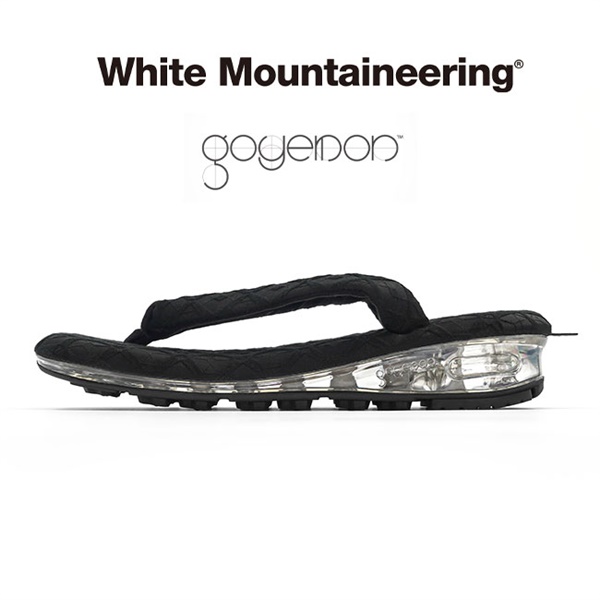 White Mountaineering × GOYEMON ホワイトマウンテニアリング ゴエモン コラボ UNDA 雲駄 エアソール サンダル WM2371811
