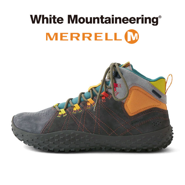 White Mountaineering × Merrell WRAPT MID ラプト ミッド ウォータープルーフ ハイキング スニーカー WM2371801