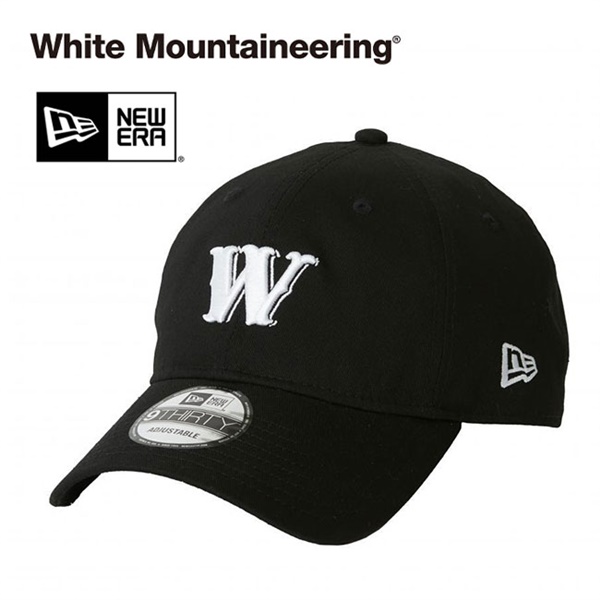 White Mountaineering × NEW ERA ホワイトマウンテニアリング ニューエラ コラボ 9THIRTY Wロゴ 6パネルキャップ WM2373809
