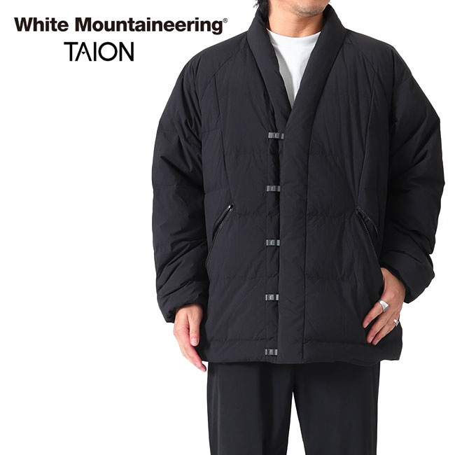White Mountaineering × TAION ホワイトマウンテニアリング タイオン コラボ ハンテン ダウンジャケット WM2373203