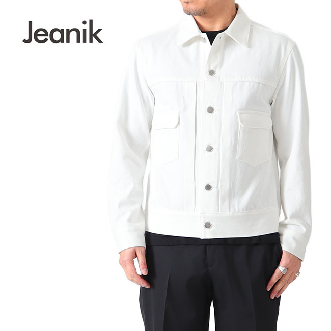 Jeanik ジーニック 2ndタイプ ワンウォッシュ デニムジャケット JEANIK0102
