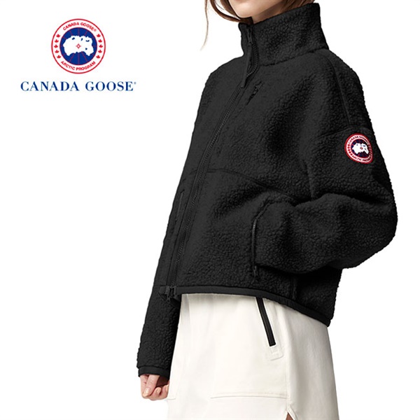 [予約商品] CANADA GOOSE カナダグース TBC Simcoe Fleece スタンドカラー ショート フリースジャケット 1101W