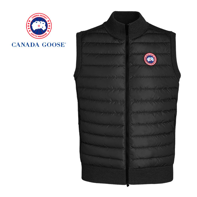 CANADA GOOSE Ji_O[X Hybridge Knit Vest jbg~Cg_E X^hJ[ LgxXg 6829M