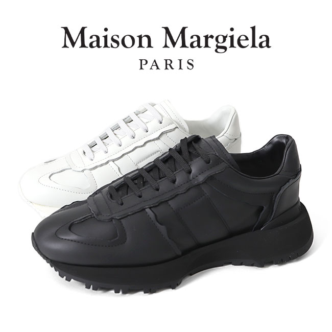 Maison Margiela メゾンマルジェラ 50-50 カーフスキン レザースニーカー S57WS0473 P534