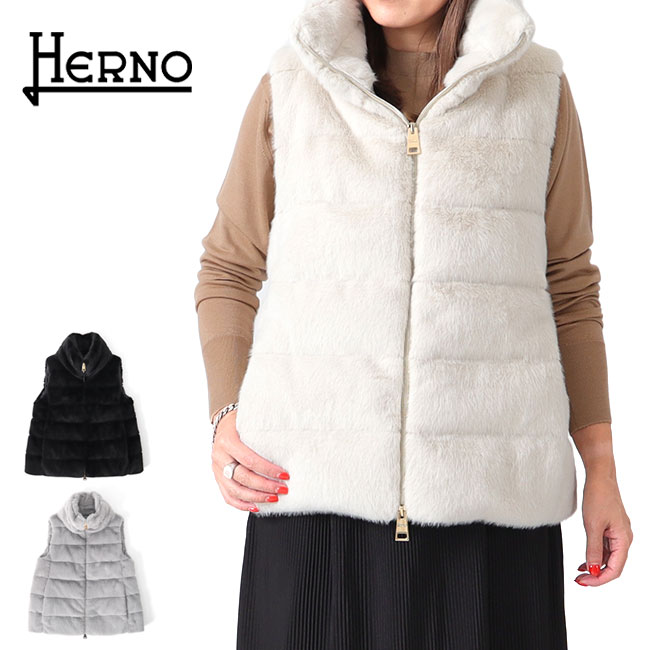 [TIME SALE] HERNO wm Smanicato Piumino GRt@[ X^hJ[ _ExXg PI001514D-1235