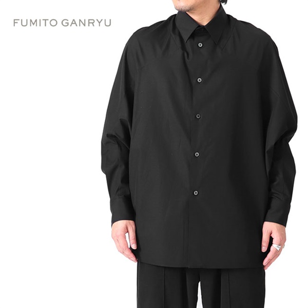 FUMITO GANRYU フミトガンリュウ トーマスメイソン コットン キネティックシャツ Fu10-Sh-03