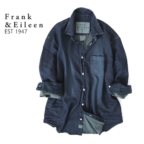 Frank&Eileen tN&AC[ LUKE ITALIAN INDIGO [N C^ACfBS fjVc 3820700116