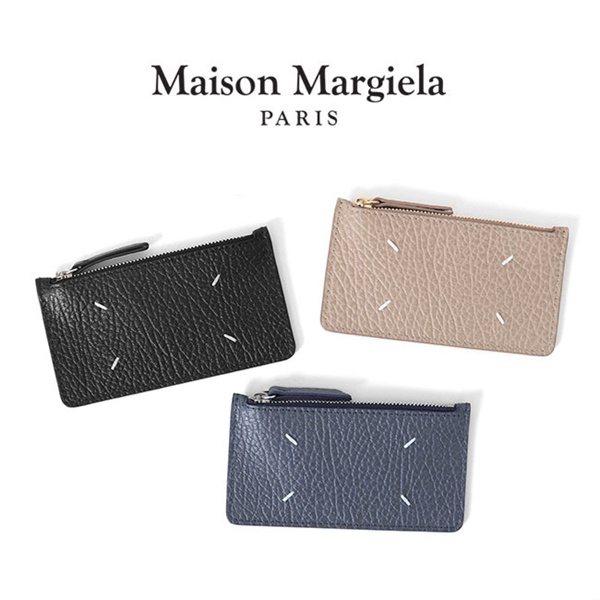 Maison Margiela メゾンマルジェラ グレインレザー カード&コインケース ミニウォレット S56UI0143 P4455