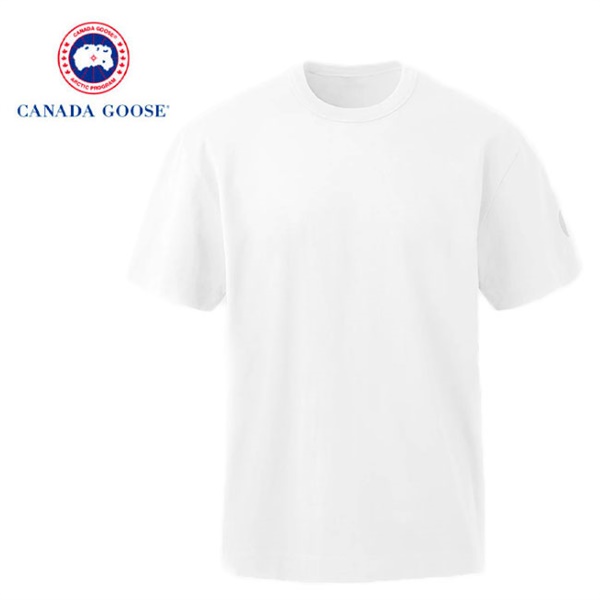 [予約商品] CANADA GOOSE カナダグース Gladstone Relaxed T-Shirt ロゴシャツ 1401M