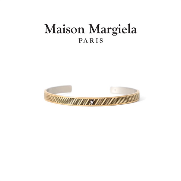 Maison Margiela メゾンマルジェラ ゴールド シルバー バングル SM1UY0084 P6476