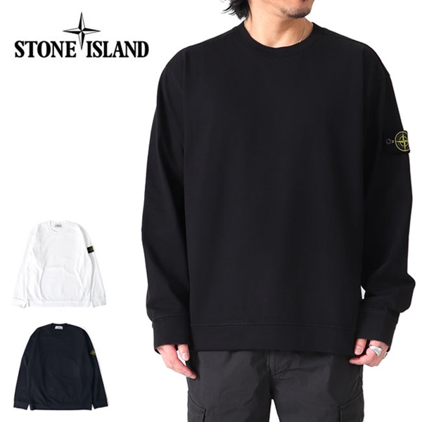 Stone Island ストーンアイランド ガーメントダイ ロンT 8015637