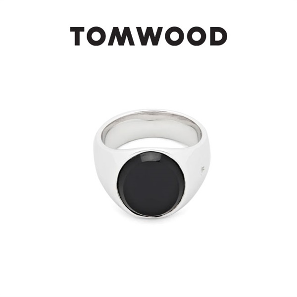 TOMWOOD gEbh Oval Polished Black Onyx I[o |bV ubN IjLX O 100840M