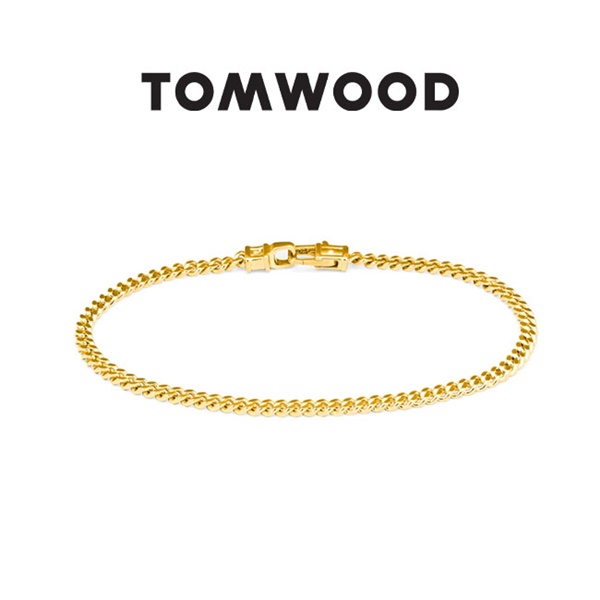 TOMWOOD gEbh Curb Bracelet M Gold S[h `F[uXbg 100258 