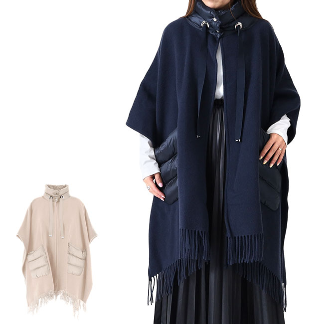 HERNOウールMIXダウンコート NAVY 140 HERNOウールMIXダウンコート NAVY 140