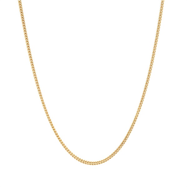 TOMWOOD gEbh Curb Chain Slim Gold 17 inch S[h `F[lbNX 100270 **