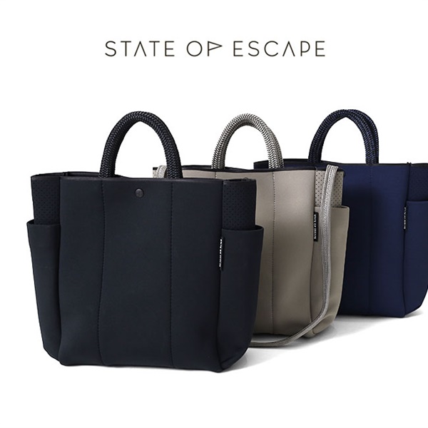 STATE OF ESCAPE ステートオブエスケープ Explorer Ⅱ エクスプローラー ネオプレン トートバッグ